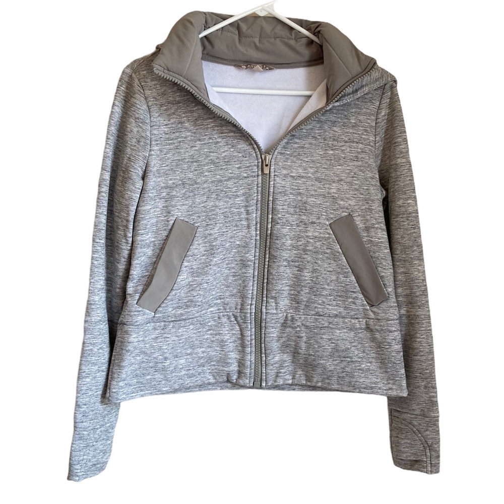Athleta Victory Hoodie Gray XSmall
